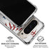 MLB Miami Marlins Game Ball Pixel 9/9 Pro Clear Case